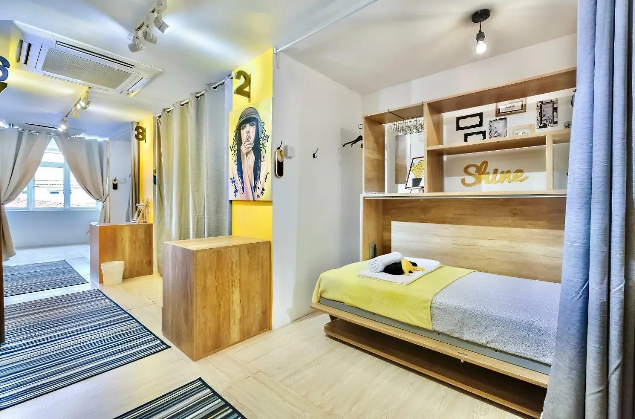 Hipstercity Hostel Szingapúr Kapszulahotel