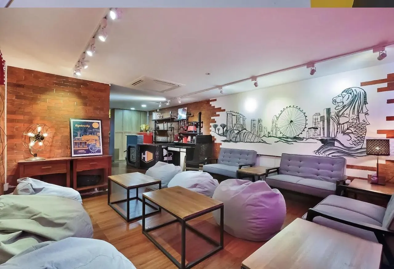 Hipstercity Hostel Szingapúr Kapszulahotel
